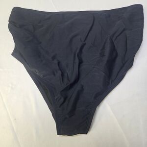 Isabel Maternity Black High-Waist Bikini Bottom Medium‎